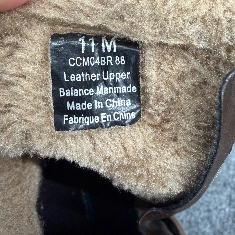 Rockport Hydro-Shield Waterproof Boots Brown Leather Faux Fur Size 11M CCM04BR88 - Picture 7 of 9